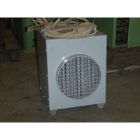 Small electric warm air blower 18 KW
